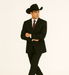 Authentic Braveman Men's Two Buttons Solid Black Suit Regular Fit