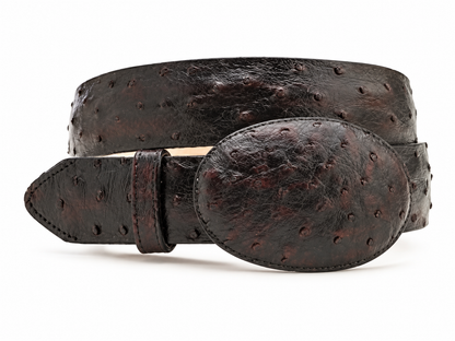 Authentic Genuine Real BlackCherry Ostrich