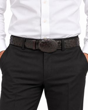 Authentic Genuine Real BlackCherry Ostrich