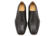 Authentic Genuine Skin Italian Cap toe Lace UP Oxfords Style in Grey Shoes