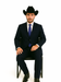 Authentic Men's Regular Fit Two Buttons Solid Dark Navy Blue Suit For Men With Flat Front Pants