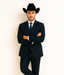 Authentic Men's Regular Fit Two Buttons Solid Dark Navy Blue Suit For Men With Flat Front Pants