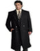 Man Bent Fully Lined Double Breasted 6 Buttons Mens Dress Coat Long Long Men Dress Topcoat - Winter coat ~ Mens Overcoat Designer Men's Mens Peacoat Sale