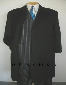 Men's Dress Coat Full Length Deepest Charcoal Wool Blend 3 Buttons Men's Overcoat Winter Men's Topcoat Sale