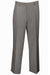 Mens Modern Fit Flat Front Dress Slacks in Grey