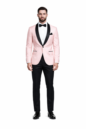 Baby Pink Floral paisley Satin Shiny Fashion Blazer Dinner Jacket Paisley Sport Coat Flashy Stage Fancy Party Prom