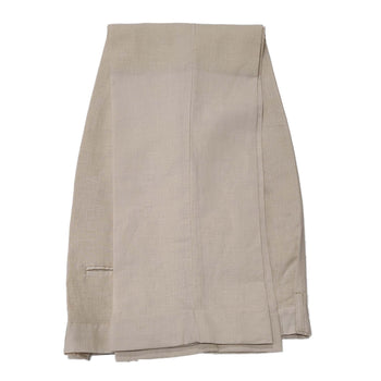 Mens Natural Linen Shirt and Pants Casual Outfit Set