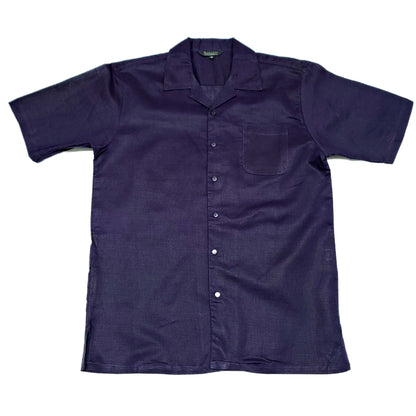 Mens Purple Shirt and Pants Casual Outfit Set Purple / Small
