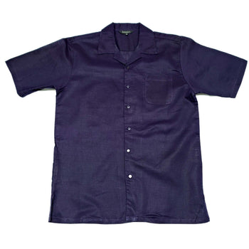 Mens Purple Shirt and Pants Casual Outfit Set