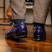 Marco Di Milano Bari Purple Luxury Leather Shoe
