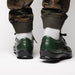 Marco Di Milano Bari Patchwork Lizard Sneakers in Green