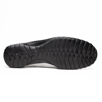 Marco Di Milano Bari White Lizard Patchwork Sneakers