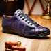 Marco Di Milano Bari Purple Luxury Leather Shoe