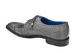 Belvedere Batta Gray Genuine Crocodile Leather Shoe