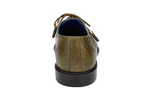Belvedere Batta - Olive Genuine Crocodile Leather Shoe