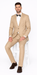 Beige Slim Fit Suit for Men by Rossiman Rossi – Tailored Skinny Fit Formal Suit