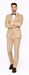 Beige Slim Fit Suit for Men by Rossiman Rossi – Tailored Skinny Fit Formal Suit