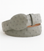 Cinto De Avestruz - Cinto Vaquero Gray Ostrich Belt