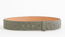 Cinto De Avestruz - Cinto Vaquero Gray Ostrich Belt