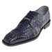 Belvedere Chapo Navy Hornback Crocodile Shoes