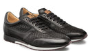 Mens Exotic Sneakers - Alligator Sneakers By Brand in Black