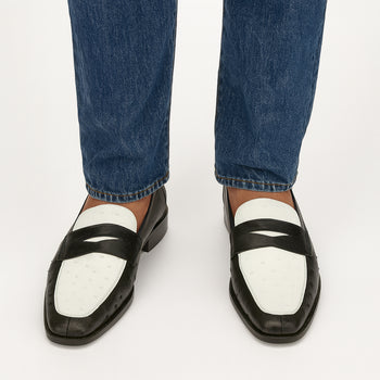 Belvedere Shoes Espada in Black and White - Image 5