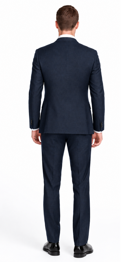 Bertolini 2Pc & 3PC Lt. Gray Two-button Wool Blend Modern Fit