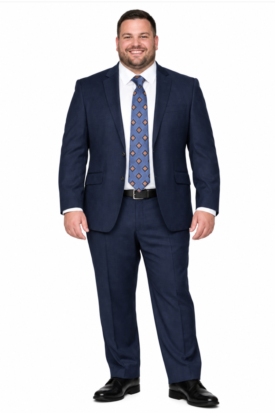 Bertolini 2Pc & 3PC Lt. Gray Two-button Wool Blend Modern Fit