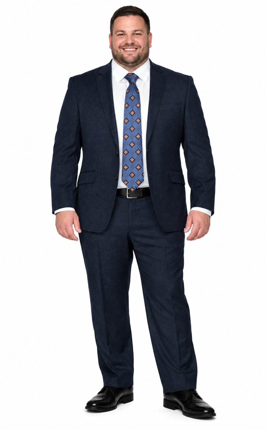Bertolini 2Pc & 3PC Lt. Gray Two-button Wool Blend Modern Fit