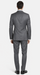 Bertolini 2PC Gray Two-button Suit Wool & Silk