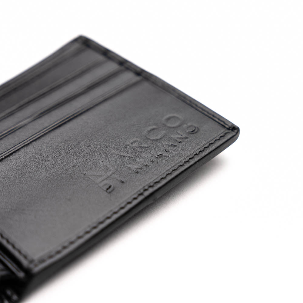 Marco Di Milano Vallo Wallet Black Leather Shoe