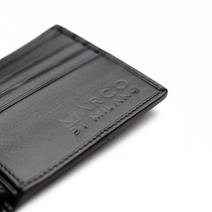 Marco Di Milano Vallo Wallet Black Leather Shoe