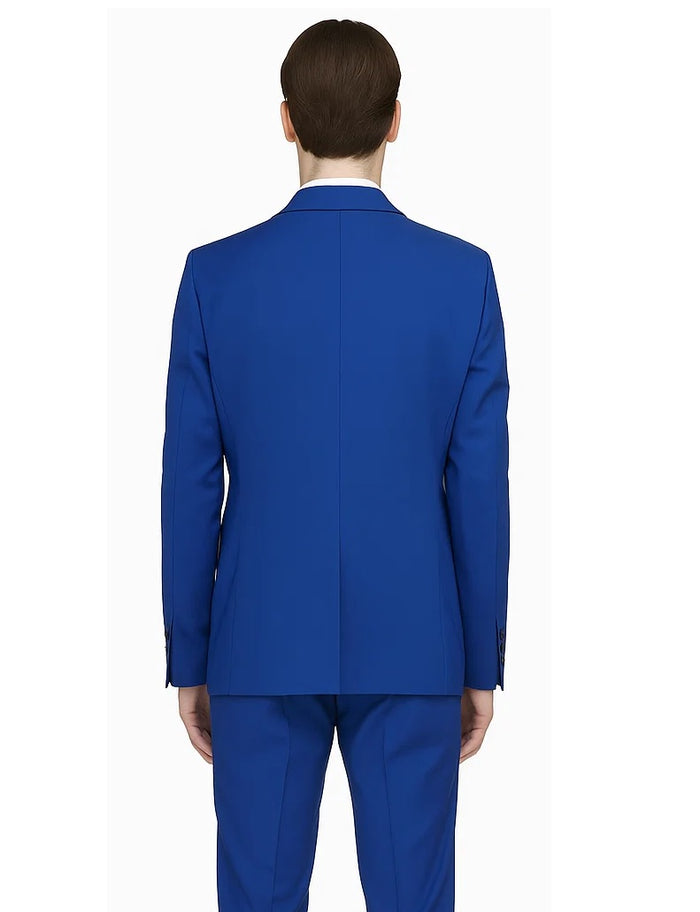Big And Tall Mens Suit Separates - Dark Royal Blue ~ Indigo ~ Cobalt Blue Suit - Image 2