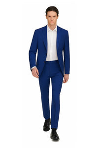 Big And Tall Mens Suit Separates - Dark Royal Blue ~ Indigo ~ Cobalt Blue Suit