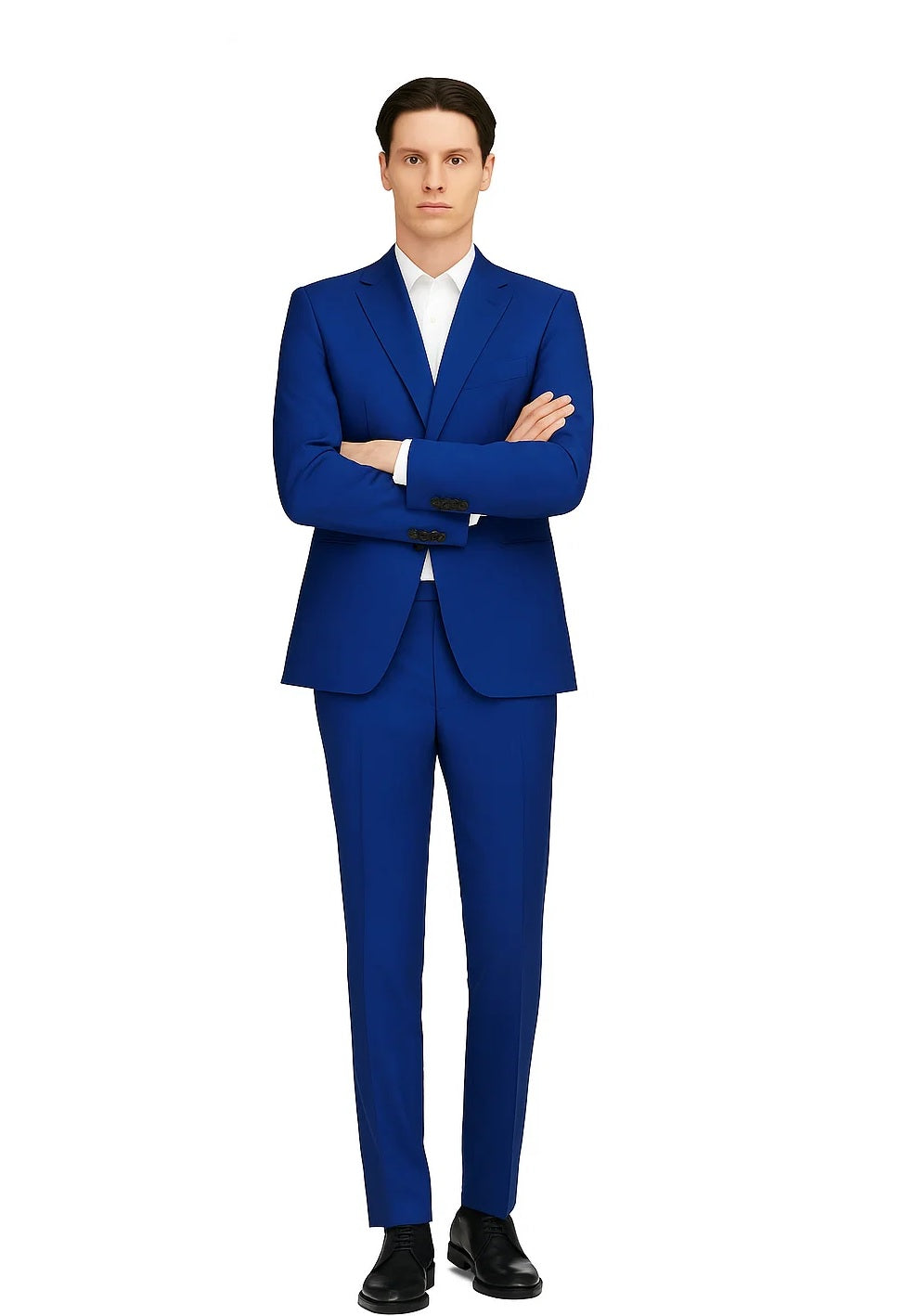 Big And Tall Mens Suit Separates - Dark Royal Blue ~ Indigo ~ Cobalt Blue Suit - Image 7