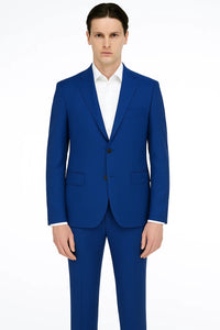 Big And Tall Mens Suit Separates - Dark Royal Blue ~ Indigo ~ Cobalt Blue Suit