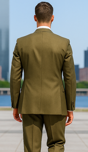 Big And Tall Suit Plus Size Men's Suits For Big Guys Olive Green