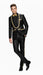 Black and Gold Suit - Paisley Suit