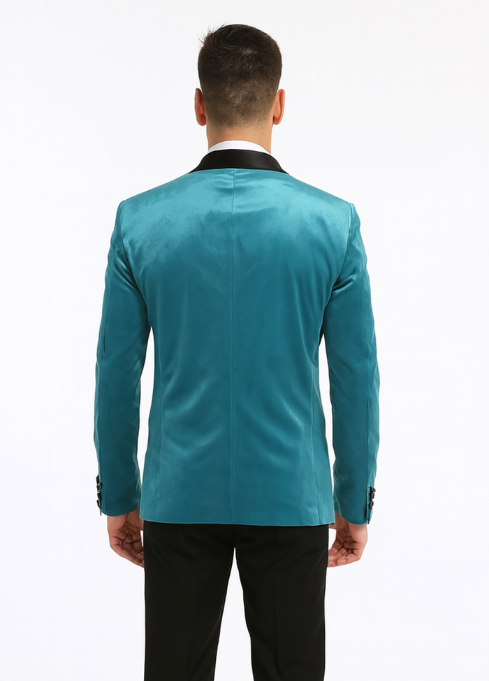 Black and Teal Tux for Every Occasion - Image 2