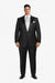 Black Best  Designer One Button Black Tuxedo Suit For Men 100% wool super 140's suit