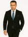 Black Extra Fine Poly-Rayon Summer Light Weight Fabric Cheap Priced Business Suits Clearance Sale