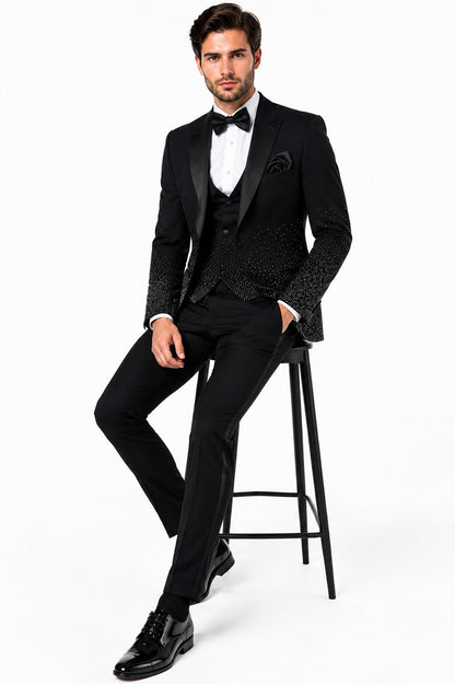 Men’s Formal Tuxedo in Black – After Six Classic Style