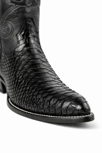 Men's Wild West Python Skin J Toe Boots 29957 - Image 11