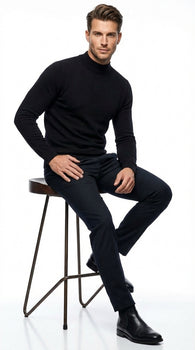 black-mock-neck-sweater