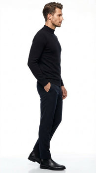 black-mock-neck-sweater