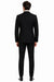 Mens 2 Button Modern Fit Vested Wool Suit in Eggplant