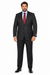 Black Pinstripe Bold Bold Chalk Stripe  Pinstripe Suit