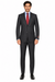 Black Pinstripe Bold Bold Chalk Stripe  Pinstripe Suit