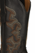 Black Pirarucu Fish Cowboy Boots