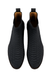 Black Python Print Short Cowboy Boots